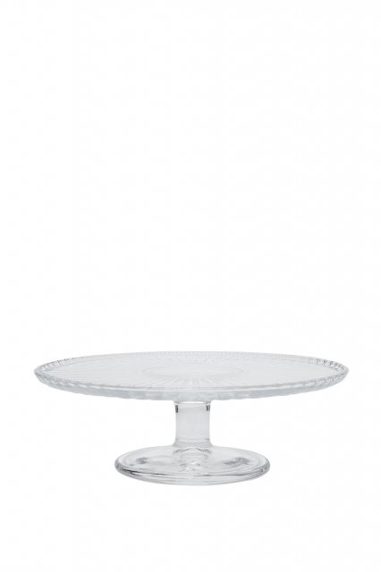 Joules Glass Pedestal Cake Stand Bees