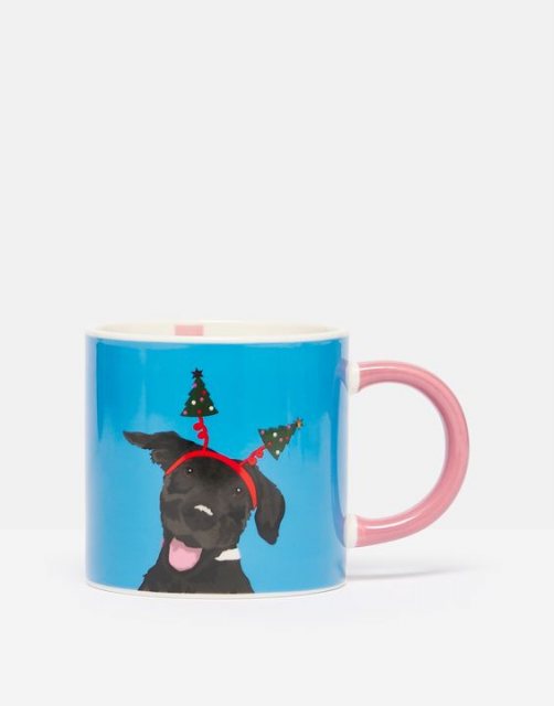 Joules Joules Festive Labrador Mug