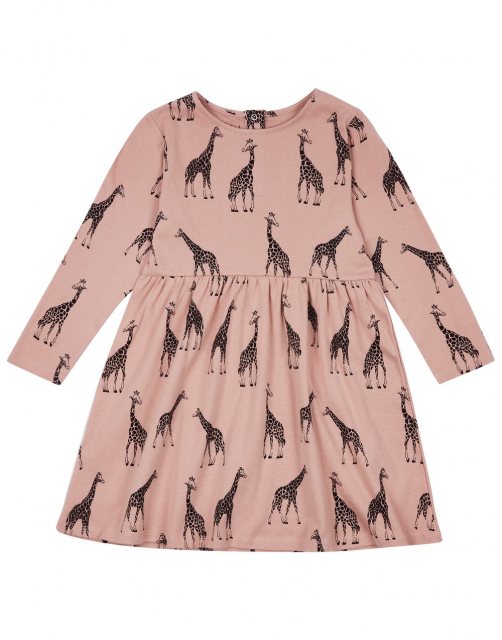 Make Animals Important Giraffe Dress 2-3years