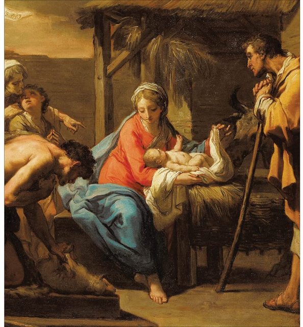 Pack of 5 Charity Christmas Cards The Adoration of The Shepherds