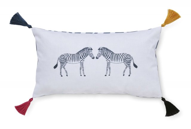 Sophie Allport Sophie Allport ZSL Zebra Off White Cushion