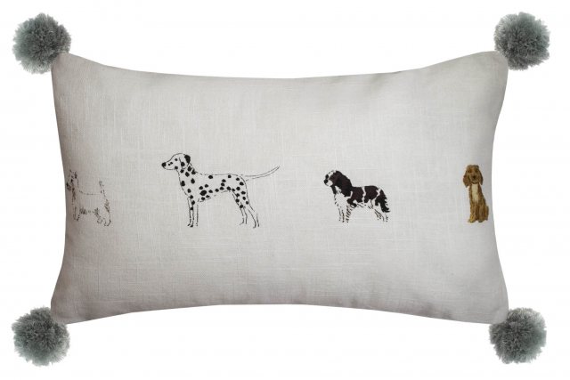 Sophie Allport Sophie Allport Fetch Off White Cushion