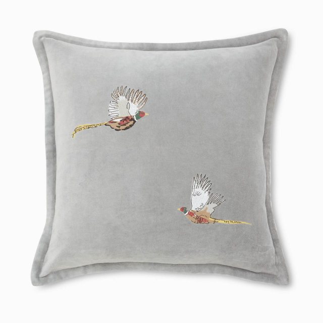 Sophie Allport Sophie Allport Pheasant Blue Mist Cushion