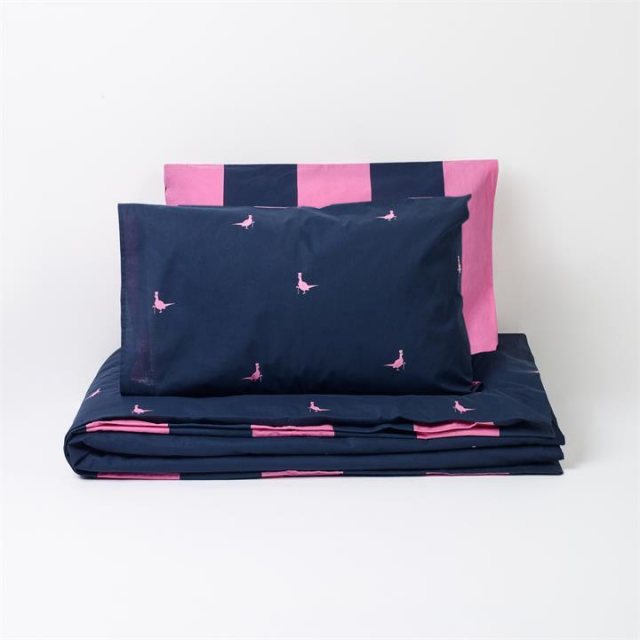 Jack Wills Heritage Stripe Navy/Pink