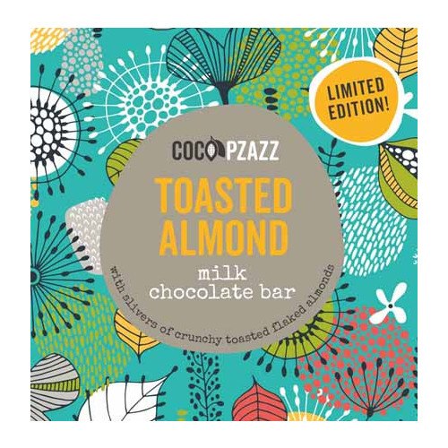Coco Pzazz x Fiddy & Mabel Salted Pistachio White Chocolate Bar 80g