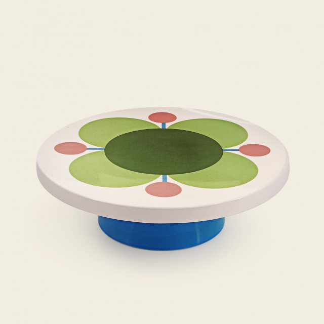 Orla Kiely Cake Stand Atomic Flowers