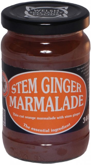 Welsh Speciality Foods Stem Ginger Marmalade 340g