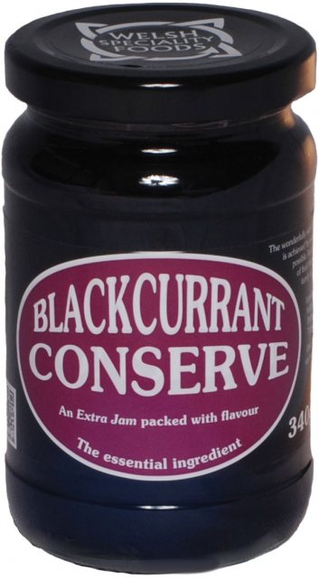 Welsh Speciality Foods Blackcurrant Conserve 340g