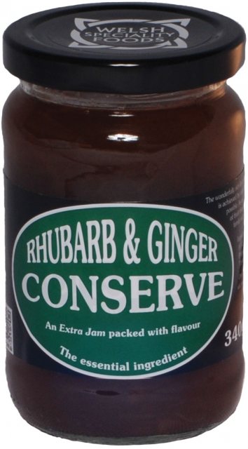 Welsh Speciality Foods Rhubarb & Ginger Conserve 340g