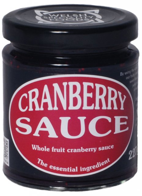 Welsh Speciality Foods Cranberry Sauce 227g