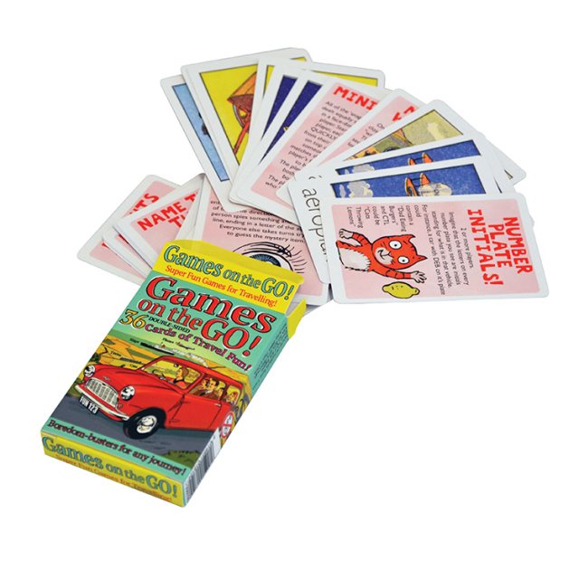 Games On The Go Travel Cards