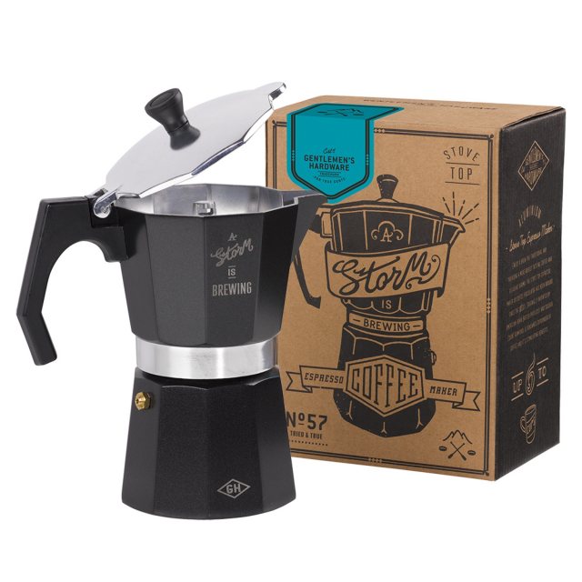 Gentlemen's Hardware SMEG Bean To Cup Coffee Machine - Black