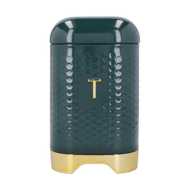 Lovello Hunter Green Tea Canister