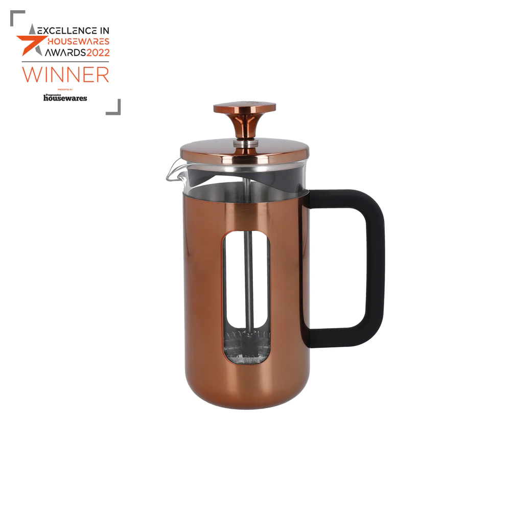 KitchenCraft Copper 3 Cup Cafetiere 350ml