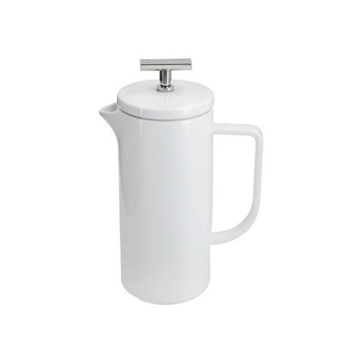 La Cafetière Vienna Ceramic White Cafetiere