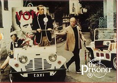 Portmeirion Cymru The Prisoner Pennyfarthing Fridge Magnet