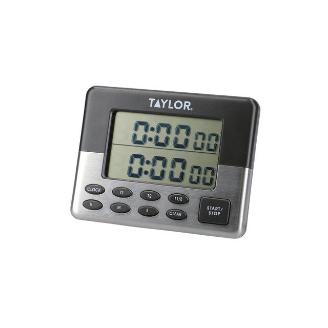 Taylor Pro Stainless Steel Dual Event Digital Timer