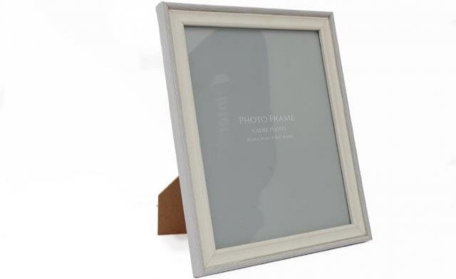 Grey & White Photo Frame