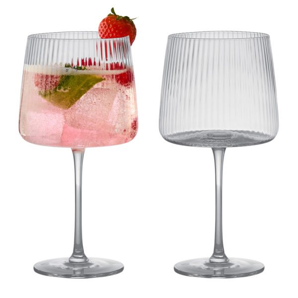 The DRH Collection Anton Studio Designs Palazzo Wine Glasses Set of 2