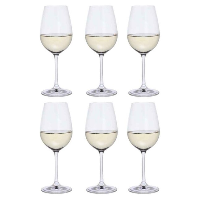 Dartington White Wine Glasses Set of 6