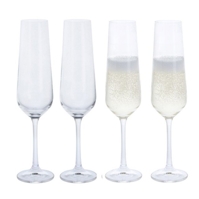 Dartington Cheers Champagne Flutes Set of 4