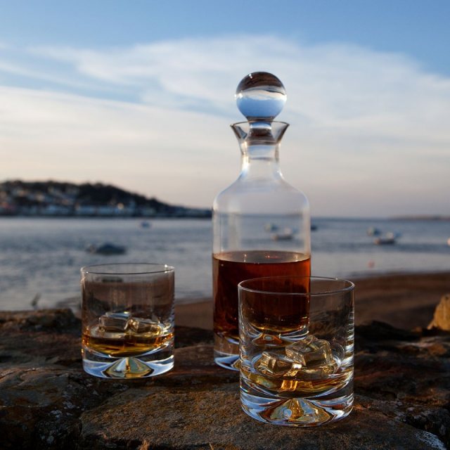 Dartington Crystal Dimple Decanter | At Portmeirion Online