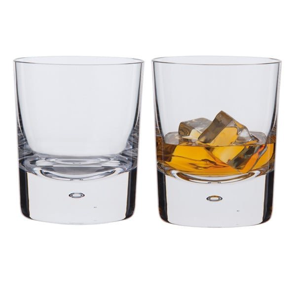 Dartington Crystal Exmoor Double Old Fashioned Tumbler Pair