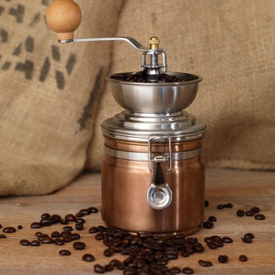 La Cafetière Copper Coffee Grinder