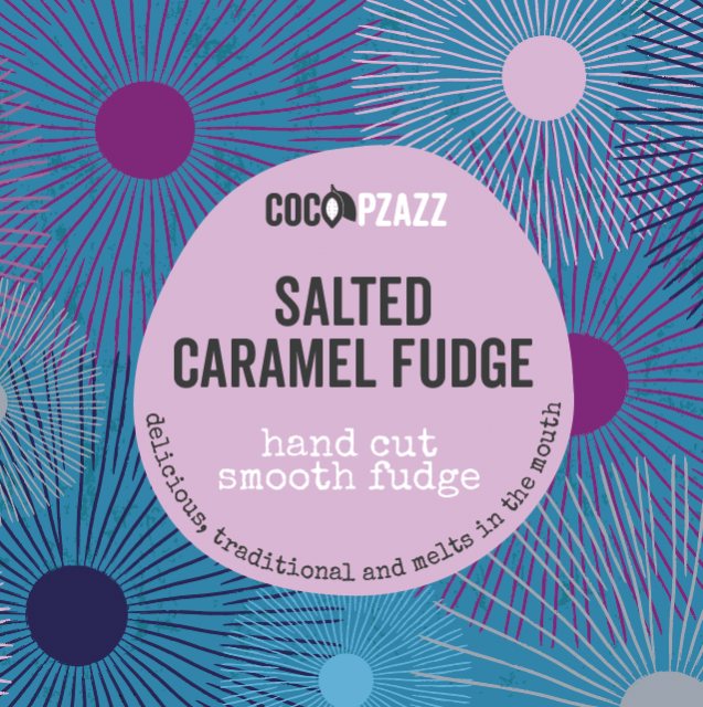 Coco Pzazz Salted Caramel Fudge