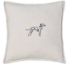 Sophie Allport Sophie Allport Dalmation Cream/Navy Cushion