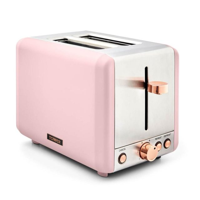 Tower Tower Cavaletto 2 Slice Toaster Jade