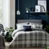 Jack Wills Brushed Check Grey Bedding