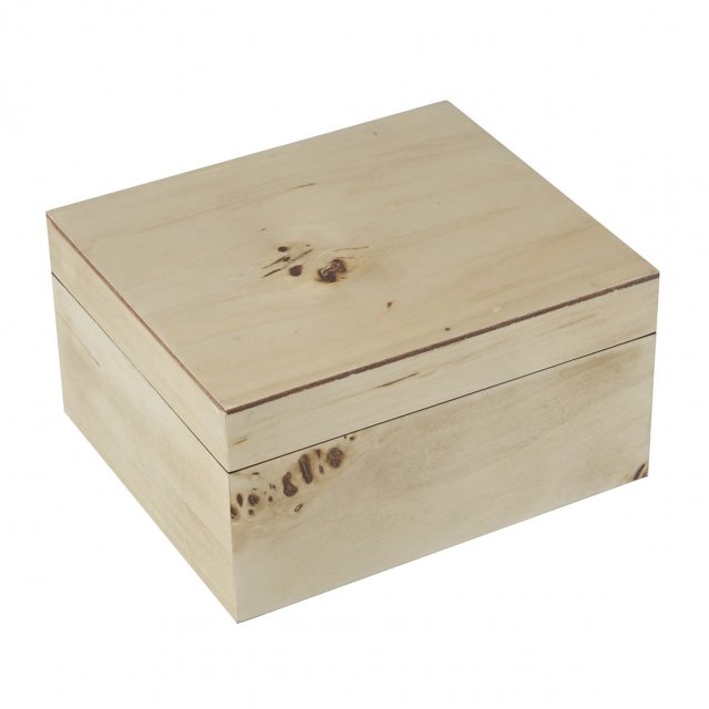 Parlane International Charlie Jewellery Box Burl Wood