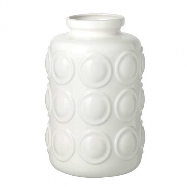 Parlane International Orbit Vase Ceramic White