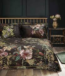 Timorous Beasties Timorous Beasties Botanica Charcoal Bedding