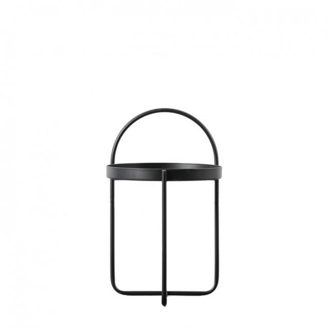 FAWDDWY Side Table Black