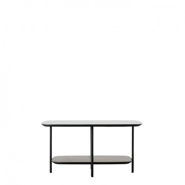 Gallery Direct LUDWORTH Coffee Table Black Marble