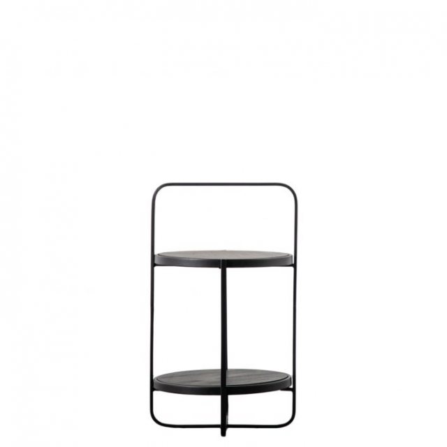 OLE WEN Side Table Black