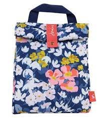 Joules Joules Picnic Floral Roll Top Lunch Bag