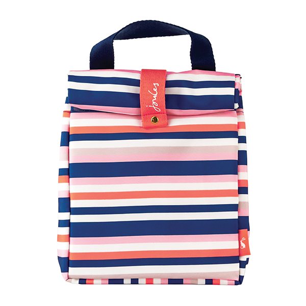 Joules Joules Picnic Stripe Roll Top Lunch Bag