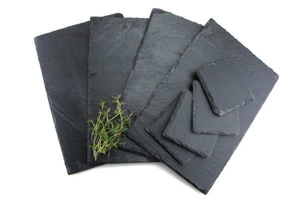 Apollo Housewares Garden Trading Set of 4 Jute Placemats Black