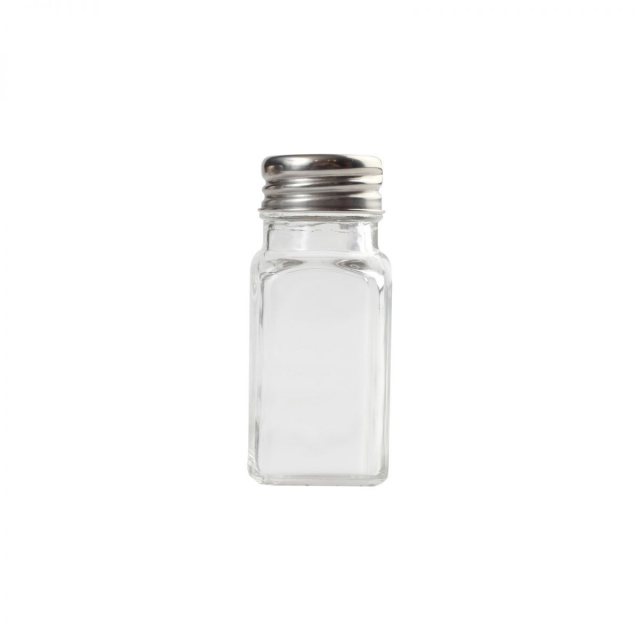 Square Glass Salt/Pepper Shaker