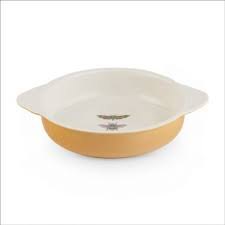 Portmeirion Botanic Garden Harmony Baking Dish With Handles Amber