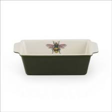 Portmeirion Pottery Botanic Garden Harmony Small Loaf pan Forest Green