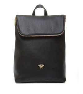 Alice Wheeler London Black Marlow Backpack