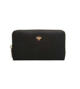 Fancy Metal Goods Ashwood Leather Exquisite Crossbody Bag Black X-33