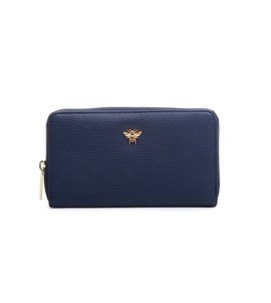 Fancy Metal Goods Ashwood Leather Exquisite Crossbody Bag Navy X-33