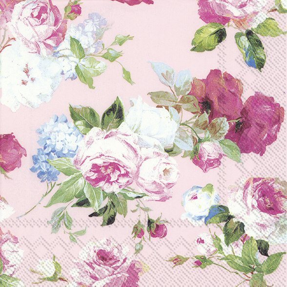 Napkins Scarlett Light Rose