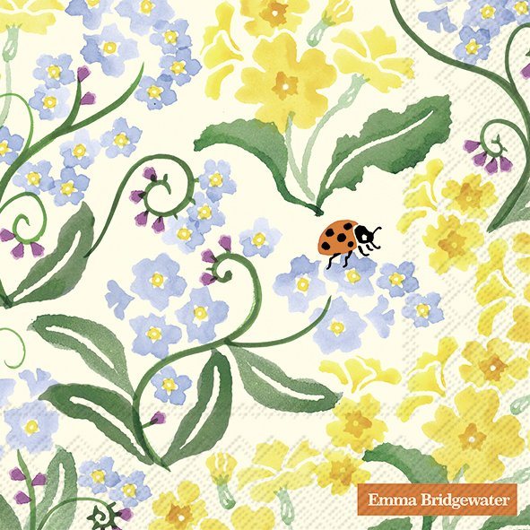 Emma Bridgewater Napkins - Forget Me Not & Primrose