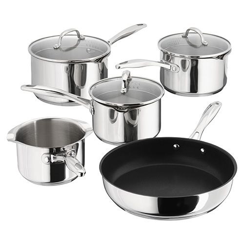 Stellar 7000 5 Piece Draining Saucepan Set